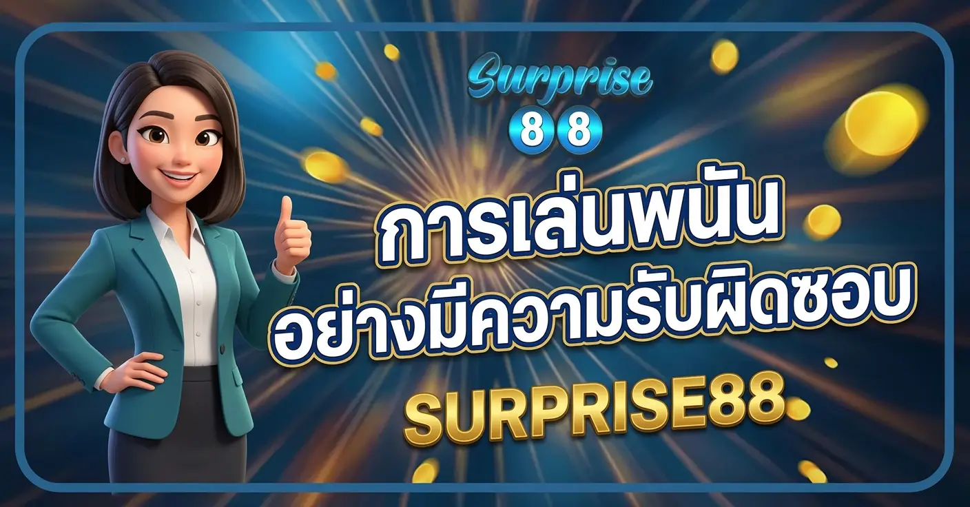 การเล่นพนันอย่างมีความรับผิดชอบ SURPRISE88